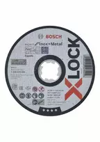 Bosch Expert for INOX+Metal Rapido AS 60 T INOX BF pjovimo diskas 125 x 1,0 x 22,23 mm 10 vnt. pakuotė