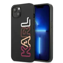 Karl Lagerfeld KLHCP13SPCOBK Ikonik Saffiano Multipink Hard Case, skirta Apple iPhone 13 Mini 5,4 inch juoda