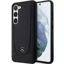 Mercedes-Benz S23 FE Hardcase Leather Urban Black, dėklas Samsung Galaxy S23 FE