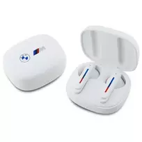 BMW BMBEMIATP20LOH True Wireless Stereo (TWS) Bluetooth 5.1 In-Ear Ausinės su Įkrovimo Dėklu - Balta