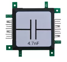ALLNET 114167 Elektrolitinis kondensatorius 1000 µF 16 V DC, radialūs laidai, per montavimo angą