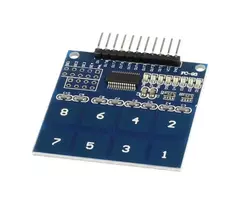 ALLNET 4duino 8 kanalų talpinis jutiklinis mygtukų perjungiklio plokštė (ALL_OY_3422)