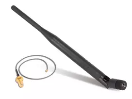 ALLNET GSM Antenna 5dBi 4G/LTE Antenna with U.FL to RP-SMA Cable FriendlyELEC (ALL191005)