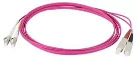 EFB Elektronik IPL-DR-LCUSCU-4-0100 - 1 m - I-V(ZN) H - OM4 - LC - SC