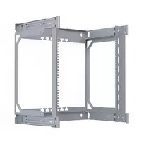 EFB Galvanizuotas galinis rėmas X-Rack sieniniam stovui 400-600mm 12U 600x600mm (WGX-BF12)