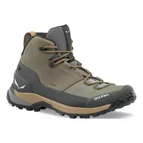 SALEWA Puez Leather Mid PTX vyriški žygiavimo batai Bungee Cord/Onyx - UK 45