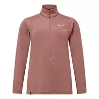 SALEWA Puez Cammino Fleece Desert Pink 38 M Moteriška Pilno Užtrauktuko Vilnonė Striukė