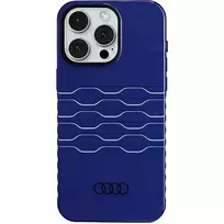 Audi IML MagSafe Dėklas, skirtas iPhone 15 Pro Max 6.7 inch Navy Blue Kietas Dėklas