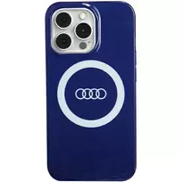 Audi IML Big Logo MagSafe Dėklas iPhone 13 Pro / 13 6.1 Navy Blue Kietas Dėklas
