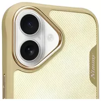Nimmy Big Eyed Pet 2.0 Cat Case for Apple iPhone 16 6.1 inch Khaki