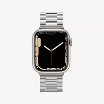 Spigen Modern Fit Link Bracelet, skirta Apple Watch 42/44/45/49mm - sidabrinė