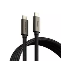RINGKE USB 3.2 Gen 2x2 Type-C laidas PD 240W 200cm juodas
