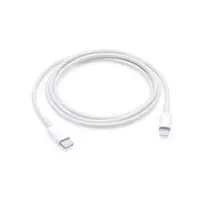 Apple USB-C to Lightning kabelis 1 m Baltas