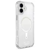 SKINARMA Saido Dėklas, skirtas iPhone 16 Plus 6,7 colio, su magnetiniu įkrovimu, žalias (Niteglow)