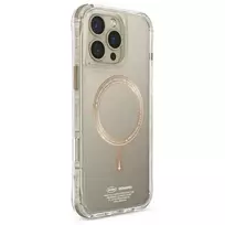 SKINARMA Saido iPhone 16 Pro 6.3 inch Magnetic Charging Case Champagne