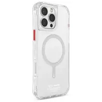 SKINARMA Saido Magnetic Charging Case, skaidrus, iPhone 16 Pro Max 6.9 inch