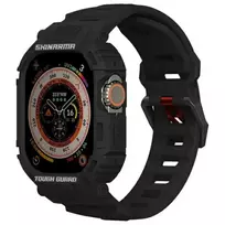 Skinarma Mecha 2in1 Dėklas ir Dirželis Apple Watch Ultra 49mm - Juoda