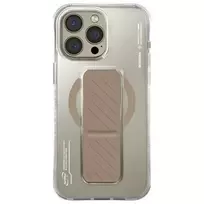 Skinarma Axon Dėklas, skirtas iPhone 16 Pro Max 6,9 colio, su magnetiniu įkrovimu ir rankenos stovu, šampano spalvos
