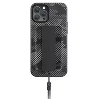 UNIQ Heldro Dėklas, skirtas iPhone 12 Pro Max 6,7 colio, Charcoal Camo, antimikrobinis