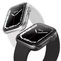 UNIQ Glase Apple Watch Series 7/8/9 41mm Dual Pack Clear & Smoke Protective Case