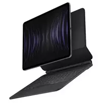 UNIQ Venno Magnetic Smart Keyboard Case, skirta iPad Pro 11 (2022/2021) ir iPad Air 10.9 (2022/2020) - Ebony Black