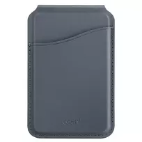 UNIQ Coehl Esme Magnetinė piniginė su veidrodėliu ir stovu, skirta Apple iPhone 15 Pro Max, Safyro mėlyna
