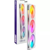 NZXT F360 RGB White 360 mm All-in-One skysčio aušintuvas procesoriui