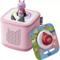 Tonies Toniebox 2 rožinio žaidimų rinkinio su Peppa Pig