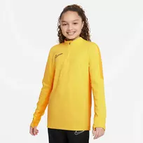 Nike Dri-FIT Academy 23 Drill Top vaikiški trumparankoviai marškinėliai, geltoni (DR1356-719), S dydis