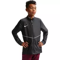 Nike Park 26 Rain vaikų vandeniui atspari striukė su gobtuvu ir užtrauktuku - juoda, dydis L