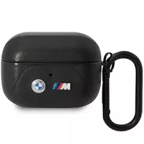 BMW AirPods Pro odinis dėklas su lenkta linija – juodas
