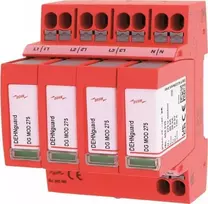 DEHN DG MP TNS 275 4 polių 275V AC 20kA 2 tipo apsaugos nuo viršįtampių įtaisas
