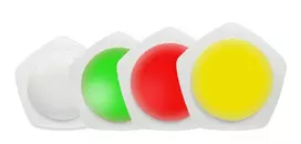 ALLNET ALL-PoE-CO2-LAMP CO2 oro kokybės šviesoforas su RGBW LED, VOC jutikliu, PoE ir Wi-Fi