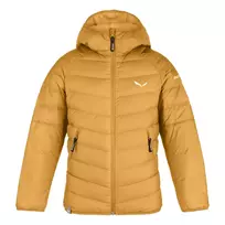 Salewa Brenta RDS vaikiška pūkinė striukė Spruce Yellow 104-116 cm