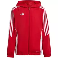 adidas Tiro 24 vaikų treniruočių striukė raudona 128cm