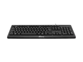 MediaRange MROS109-GR laidinė USB klaviatūra, QWERTY graikiškas išdėstymas, juoda, 105 klavišų, membraninė, 1,5 m laidas
