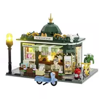 LUMIBRICKS F9023 Laisvai pastatomas plieninis žurnalų stovas, juodos milteliniu būdu dažytos spalvos, vieno skyriaus