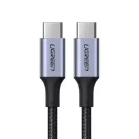 UGREEN USB-C į USB-C laidas 100W 5A juodas 1,5 m