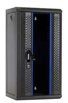 DSIT DS10-3312 12U 10 colių sieninis serverių kabinetas su stiklo durimis, 312x310x618 mm, juodos spalvos