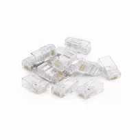 DSIT UTP RJ45 Cat6a tinklo jungtis kietos gyslos kabeliams - 10 vnt. pakuotė