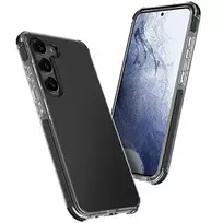 UNIQ Combat dėklas, skirtas Samsung Galaxy S23+ – anglies juodos spalvos