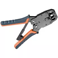DSIT DC-TOOL-RJ45PRO profesionalus crimpavimo įrankis RJ45 jungtims su kabelių pjaustytuvu ir nuėmikliu