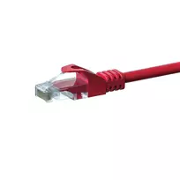 DSIT CAT5e U/UTP tinklo kabelis, 15 m, raudonas, 100% varis