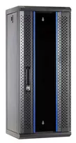 DSIT DS10-3315 15U 10 inch sieninis serverių spintos kabinetas su stiklinėmis durimis, 312x310x752 mm, juodos spalvos