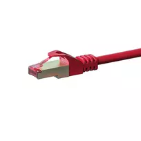 DSIT CAT 6 tinklo laidas LSOH - S/FTP - 10 metrų - raudonas (DC-S65-100)