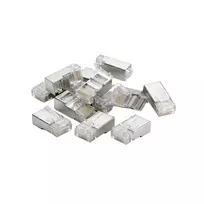DSIT FTP RJ45 CAT6 tinklo jungtis vientisos gyslos kabeliams - 10 vnt.