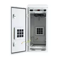 DSIT DS5606WP 6U 19 colių lauko spinta serveriams IP55, vertikali, šviesiai pilka