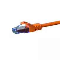 DSIT CAT6a tinklo laidas 100% varis U/UTP 3m oranžinis (DC-U6A6-030)