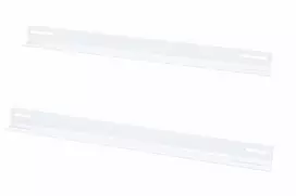 DSIT 19 inch bėgiai 450 mm gylio sieniniams spintoms - balti
