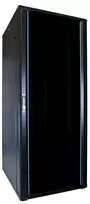 DSIT DS8042 42U 19 inch Serverio spinta su grūdinto stiklo durimis, 800x1000mm, juoda